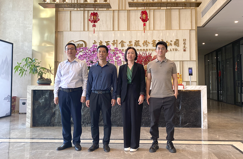 中国调味品协会常务副会长白燕一行莅临华体会体育参观调研